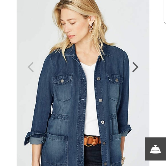 j jill jean jacket